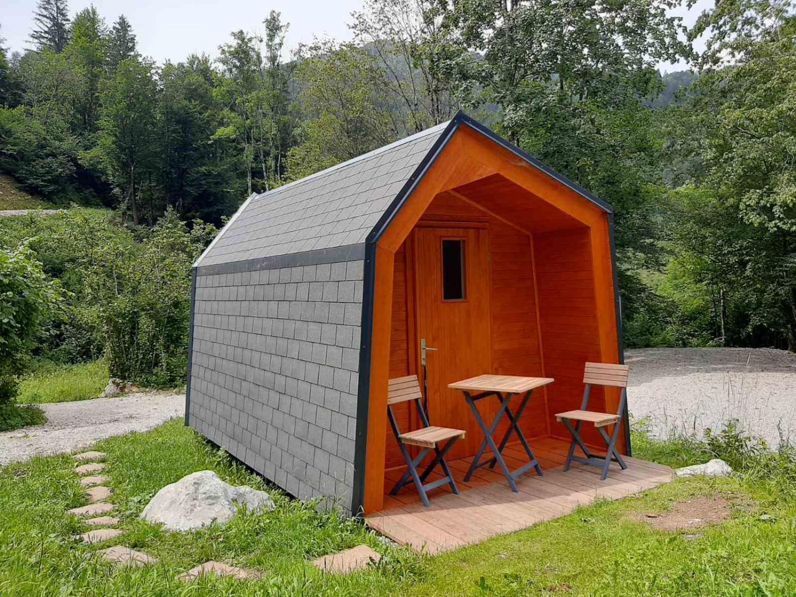 Camping & Glamping Grintovec 普雷德沃尔 外观 照片